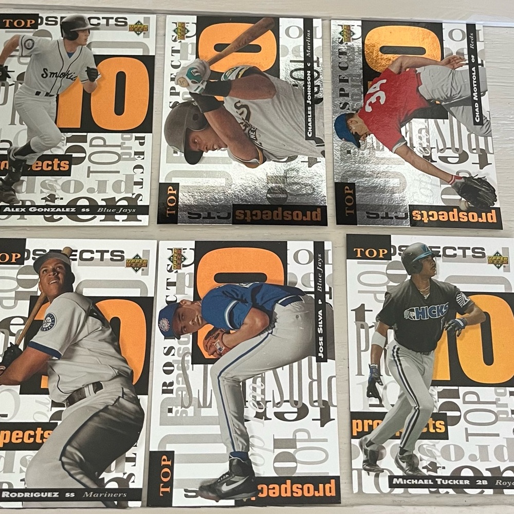 1994 Upper Deck MLB Top 10 Prospects Card Set